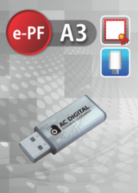 Certificado Digital para Pessoa Física A3 em token (e-PF A3)